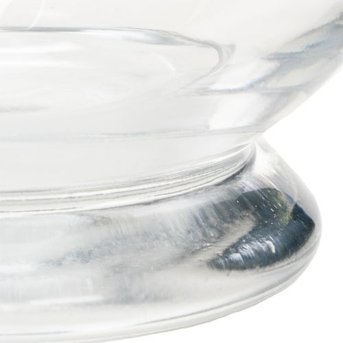 položky Sklenený svietnik/váza pre atmosférický interiérový dizajn s klasickou eleganciou, 25 cm