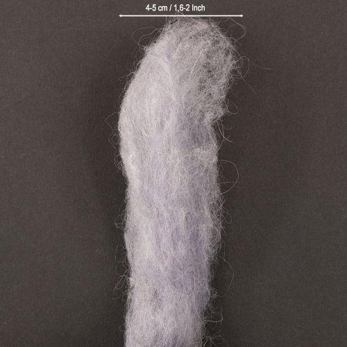 položky Svetlofialová vlnená stuha, 10 m, dekoratívna vlna na kvetinárstvo a remeslá