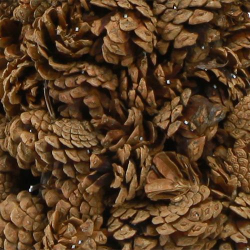 položky Vianočný stromček v tvare kužeľa, šiška, prírodný, 16×60 cm