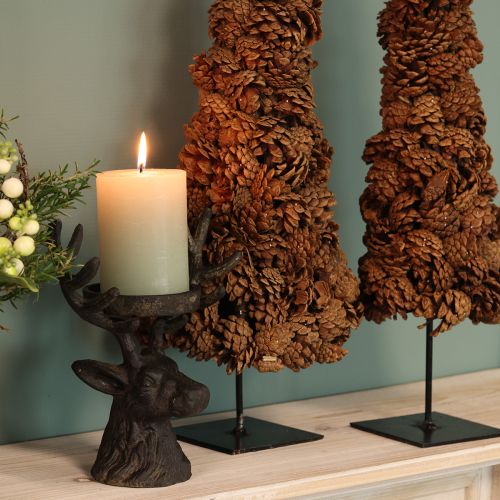 položky Vianočná dekorácia v tvare šišky, prírodná 14×50 cm