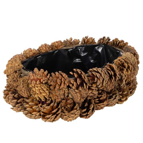 Oválny kvetináč v tvare šišky, 30 cm kúpiť | Floristik24.sk