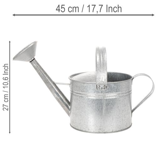 Vintage zinková krhlica, 27 cm - kvetináč do záhrady a na terasu, kovový kvetináč | Floristik24.sk
