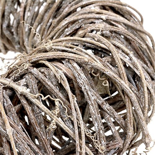 Floristik24 Prútikový veniec vŕba Ø50cm vypraný