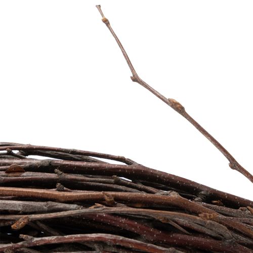 položky Klasický dekoratívny vŕbový veniec pre kreatívne aranžmány, 59 cm