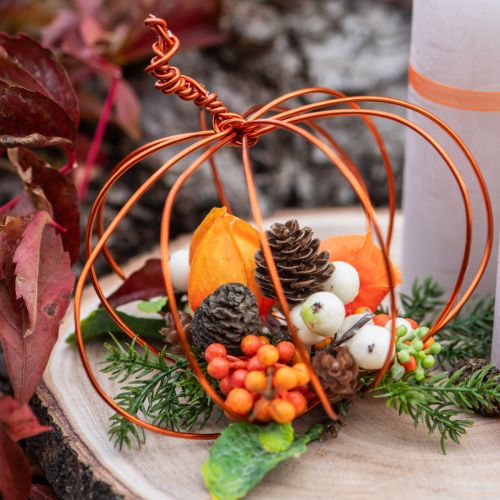 položky Hliníkový drôt na remeslá, oranžový, Ø2mm, 500g, 60m, na DIY dekorácie