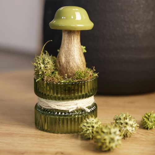 položky Sweetgum šišky zelené matné 250g