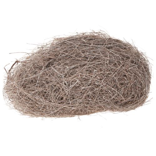 Materiál na tvorenie palmové vlákna bielo praná palma palmyra 1kg
