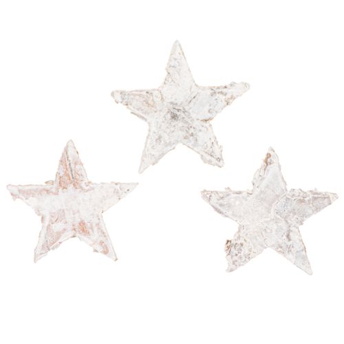 Brezové hviezdy mini 2cm - 2,5cm bielené 150 ks kúpiť | Floristik24.sk