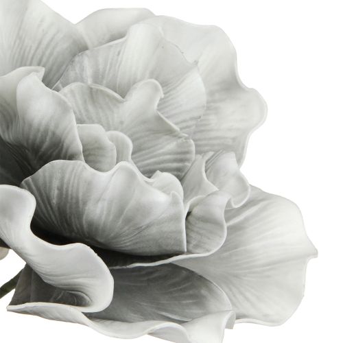 položky Kvety penové veľké umelé kvety penové sivá 85cm 2ks