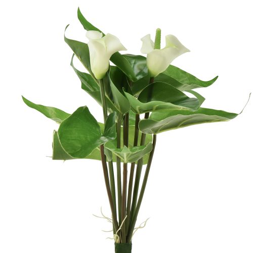 položky Calla Lily Kalla umelé kvety Biele exotické kvety 34cm