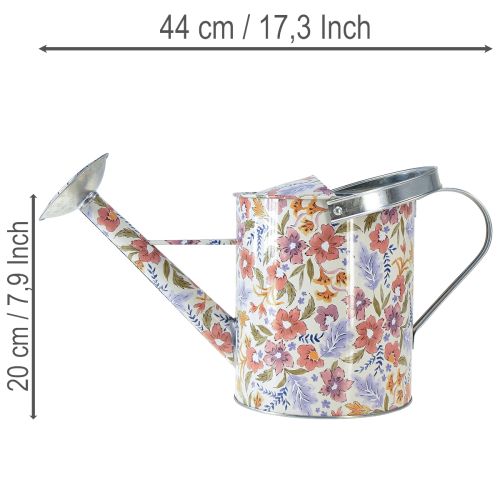 Dekoratívna kovová krhlica, vintage kvetináč na kvety, Ø18 cm | Floristik24.sk