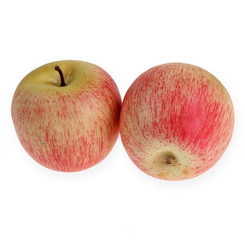 Floristik24 Deco jablká Cox 8cm 12ks