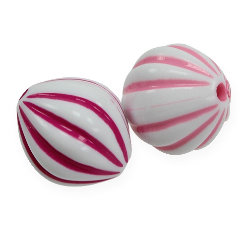 položky Dekoračná perla sypaná 2-farebná Ø1,3cm 300str