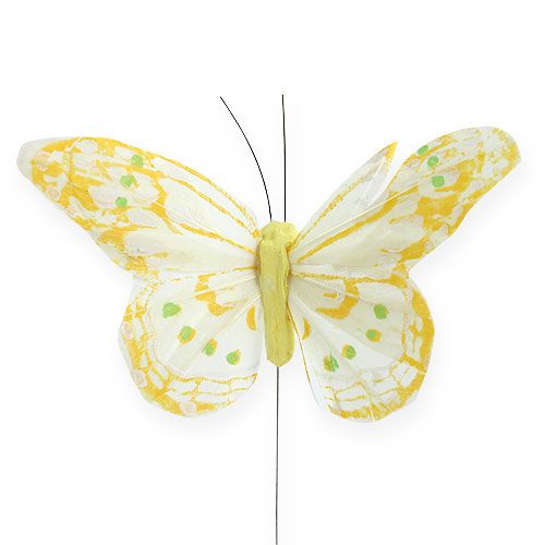 položky Deko motýle na drôte 10cm 12ks