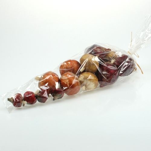 Floristik24 Cibuľa veľká & malá umelá 14ks.