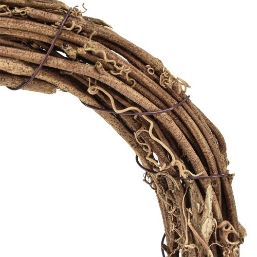 Floristik24 Dekoračný viničový veniec prírodný veniec na dvere jesenný Ø20cm 4ks