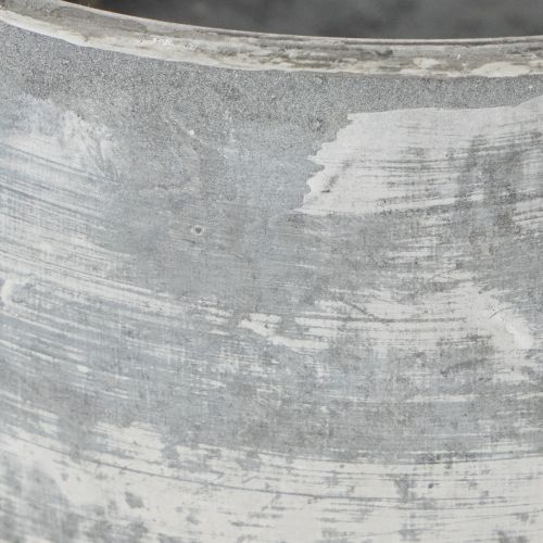 položky Dekoratívna kovová miska, oválna, sivá, D 22,5/19,5/16 cm, sada 3 kusov