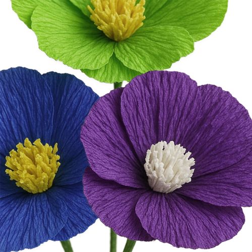 položky Krepový papier na kvetinárstvo svetlozelený 50x250cm