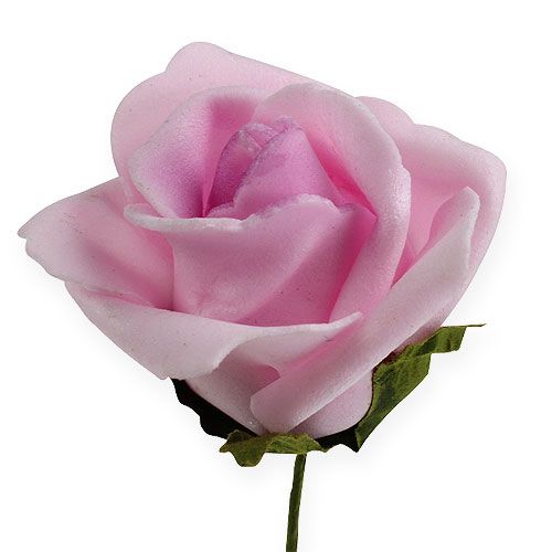položky Penová ruža Ø4,5cm svetlofialová 36str