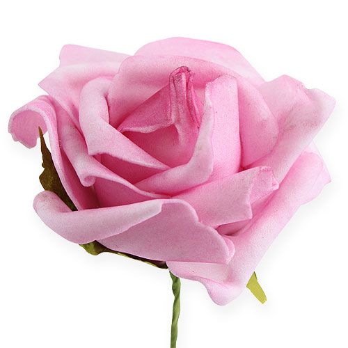 položky Penová ruža Ø 8cm svetlofialová 18 kusov