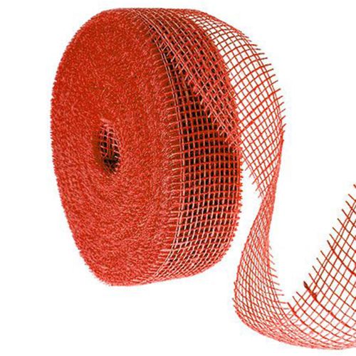 položky Červená jutová stuha, šírka 5 cm, dĺžka 40 m
