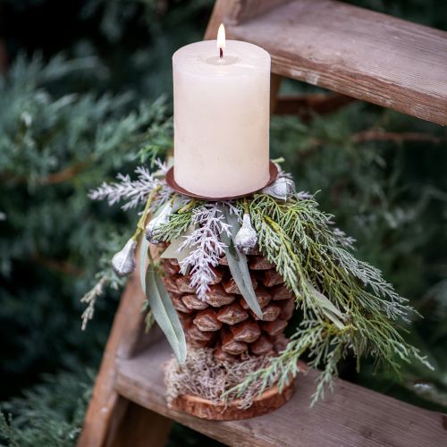 položky Svietnik hnedý Ø6cm 4 ks