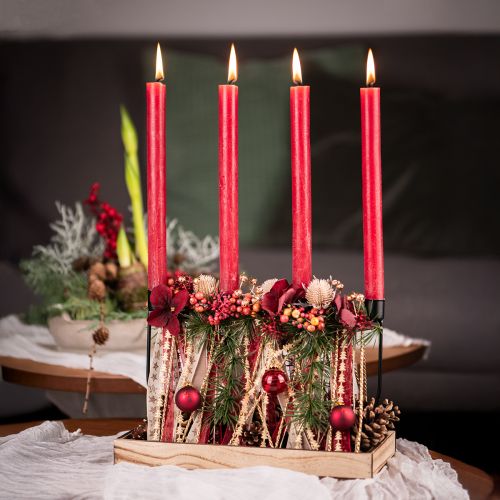 položky Svietnik, svietnik adventny veniec 27,5cm V18,5cm