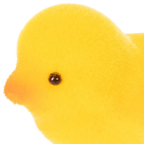 položky Malé veľkonočné kuriatka, žltooranžové kŕdľové, vysoké 4,5 cm, 18 kusov