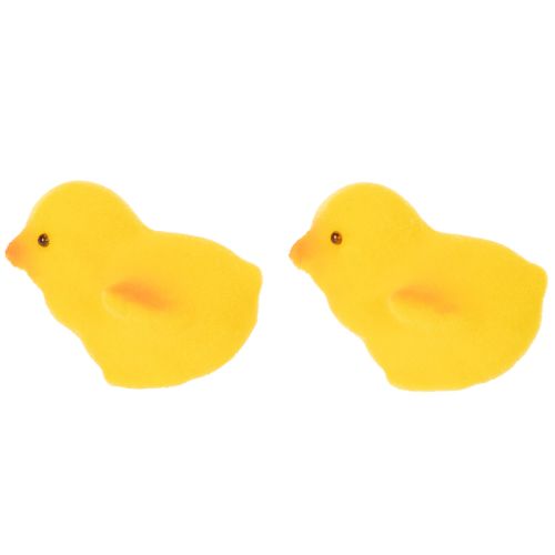 položky Malé veľkonočné kuriatka, žltooranžové kŕdľové, vysoké 4,5 cm, 18 kusov