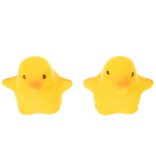 položky Malé veľkonočné kuriatka, žltooranžové kŕdľové, vysoké 4,5 cm, 18 kusov