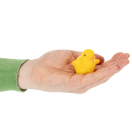 položky Malé veľkonočné kuriatka, žltooranžové kŕdľové, vysoké 4,5 cm, 18 kusov