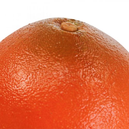 položky Umelé oranžové deko ovocie Umelé ovocie Ø8cm V7cm