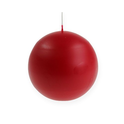 položky Sviečky Red Ball 80 mm, 6 kusov - Atmosférická dekorácia stola, vianočná dekorácia a slávnostné osvetlenie
