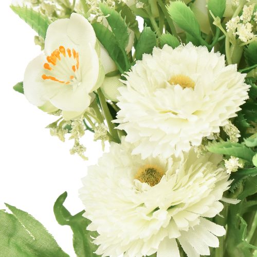 položky Umelá kvetinová dekoratívna kytica Jasmine Bellis 30cm umelá na dekoráciu stola, odolná váza