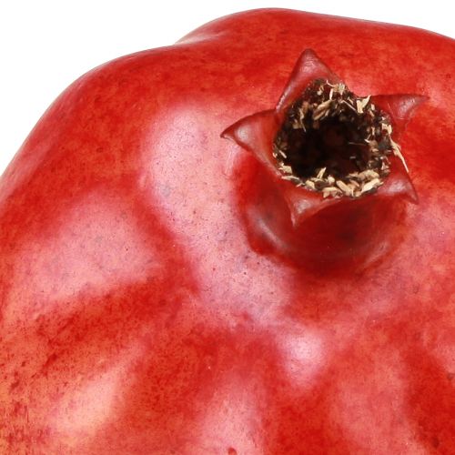 položky Umelé ovocie granátové jablko umelé červené žlté 9×11cm