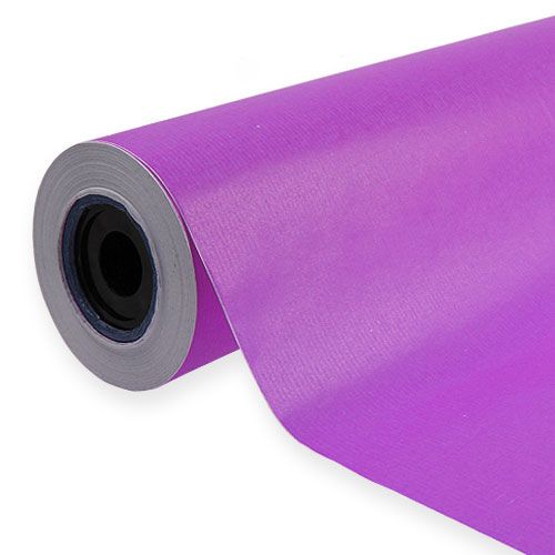 Floristik24 Manžetový papier fialový 25cm 100m