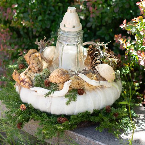 položky Mintolla loptička bielená 8cm - 10cm D46cm 6 ks