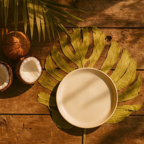 položky Dekoratívne listy monstery pre boho a mestskú džungľu