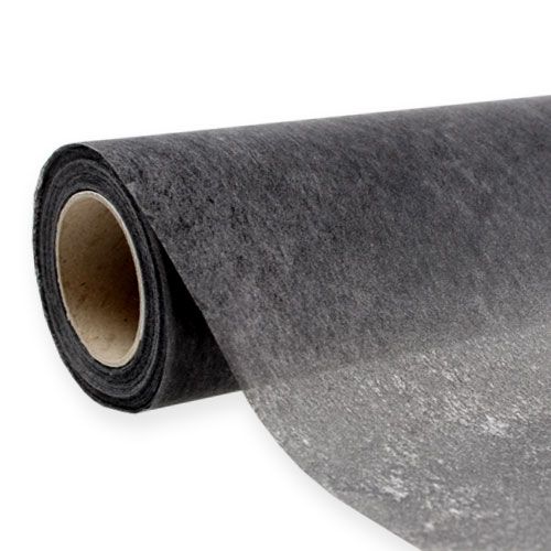 Floristik24 Deco fleece 60cm x 20m čierna