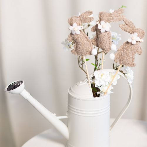 položky Dekoratívna figúrka veľkonočného zajačika na jarné dekorácie a sezónne doplnky, 42 cm, 8 dielikov