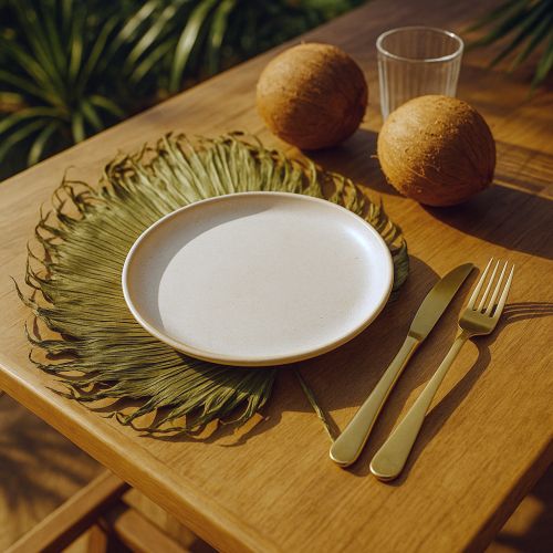 položky Dekorácia z palmových listov na exotické aranžmány a stolové dekorácie