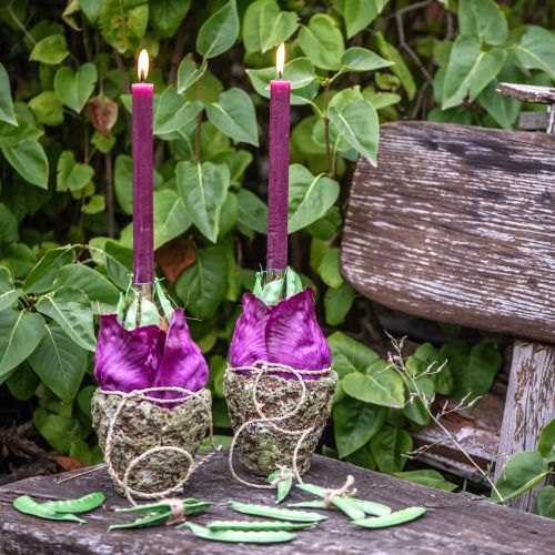 položky Kvetináč rustikálny zeleno-hnedý Ø21cm V19,5cm