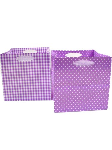 Plastové vrecko 12x12cm 12ks. fialový | Floristik24.sk