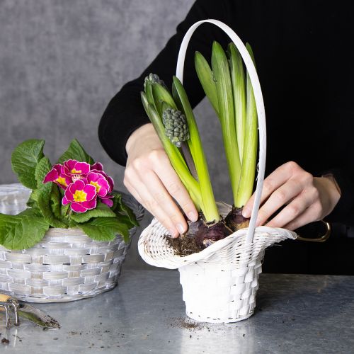 položky Košík na rozptyl kvetov a okvetných lístkov, 36 cm, 3 kusy