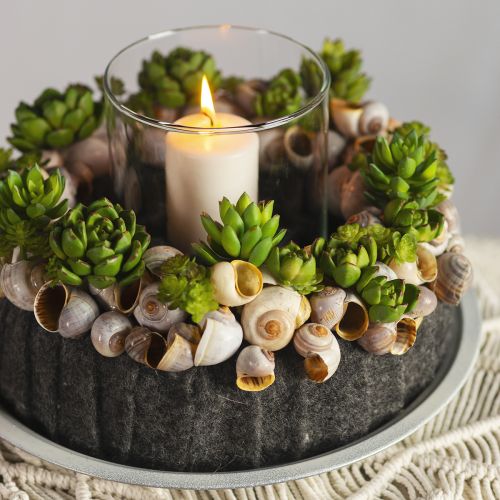 položky Šťavnatá Echeveria umelá zelená rastlina zelená Ø5,5cm 12,5cm