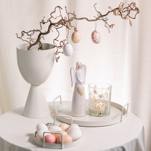 položky Tácka s praktickými úchytkami pre všestranné nápady na zdobenie kvetmi a prírodnými materiálmi, 30 cm