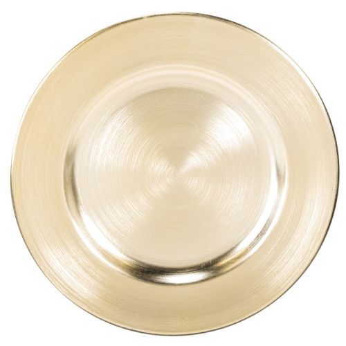 Malé okrúhle lesklé dekoratívne taniere, 17 cm, 6 kusov