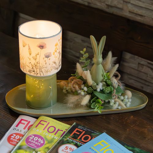 položky LED stolová lampa s kvetinovým vzorom pre štýlové osvetlenie obývačky, 23 cm