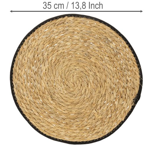 položky Prestieranie na stôl, prestieranie z tŕstia, okrúhle, Ø35cm, 4 kusy
