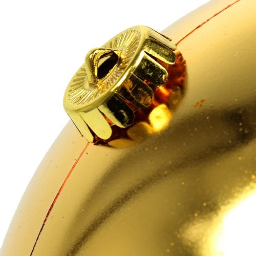 položky Vianočná guľa plastová veľká zlatá Ø25cm